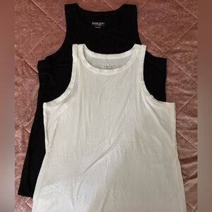 Torrid Black and White Tank Tops size 3